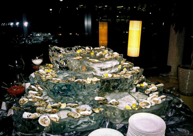 escultura de hielo