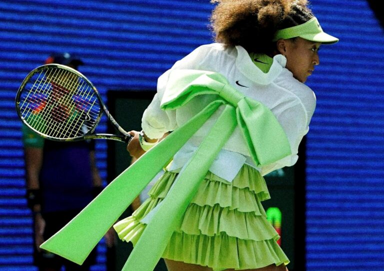 Tenis Naomi Osaka coquette
