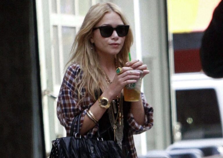 ¿Podría la camisa de franela ser un must-have entre las girlies?