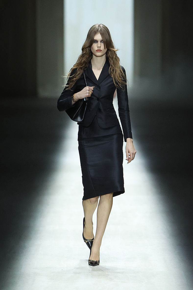 Gucci Fall 2026: el retorno del minimalismo sexy