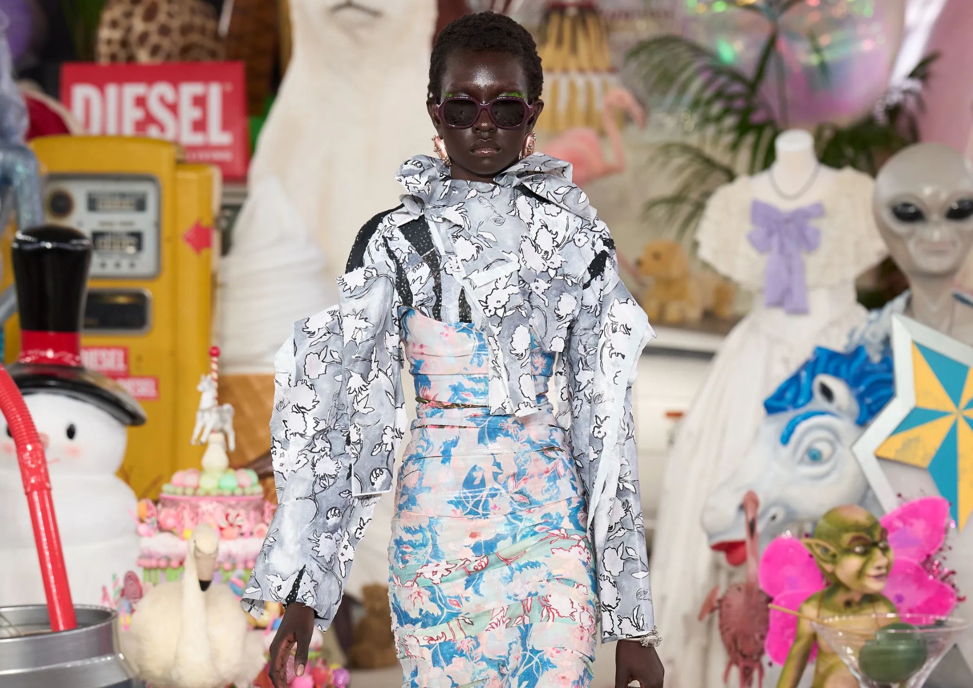 Diesel Fall 2026: resaca ultra fashion