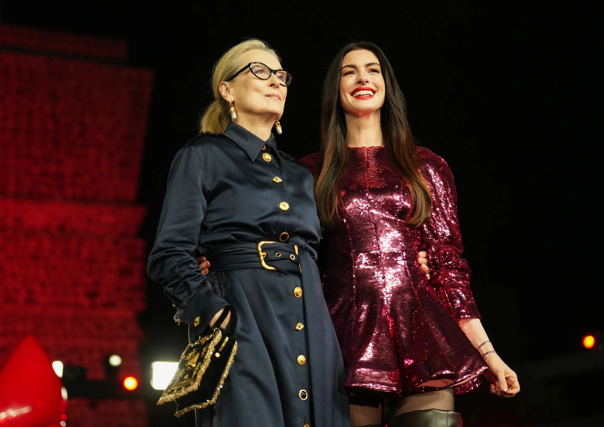 Anne Hathaway y Meryl Streep conquistan México