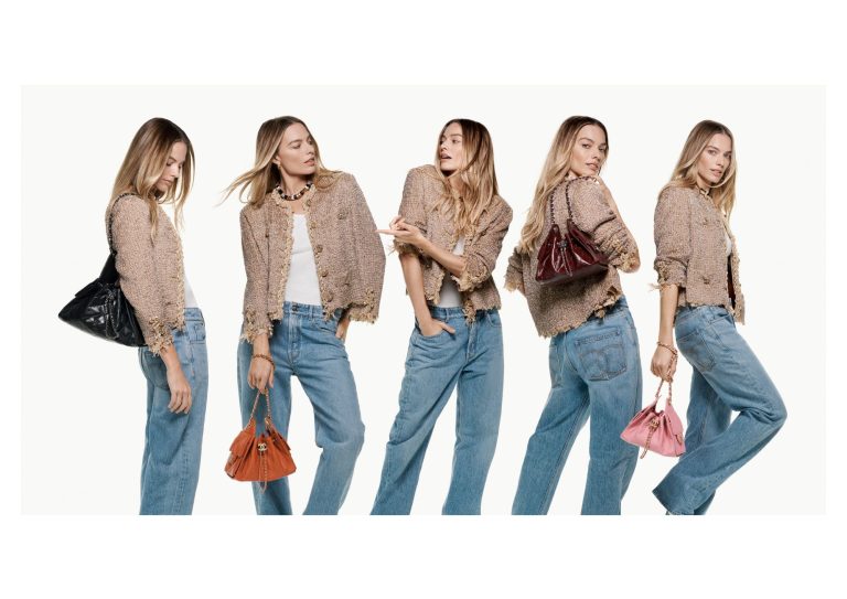 Margot Robbie revive a Kylie Minogue en la nueva campaña de Chanel