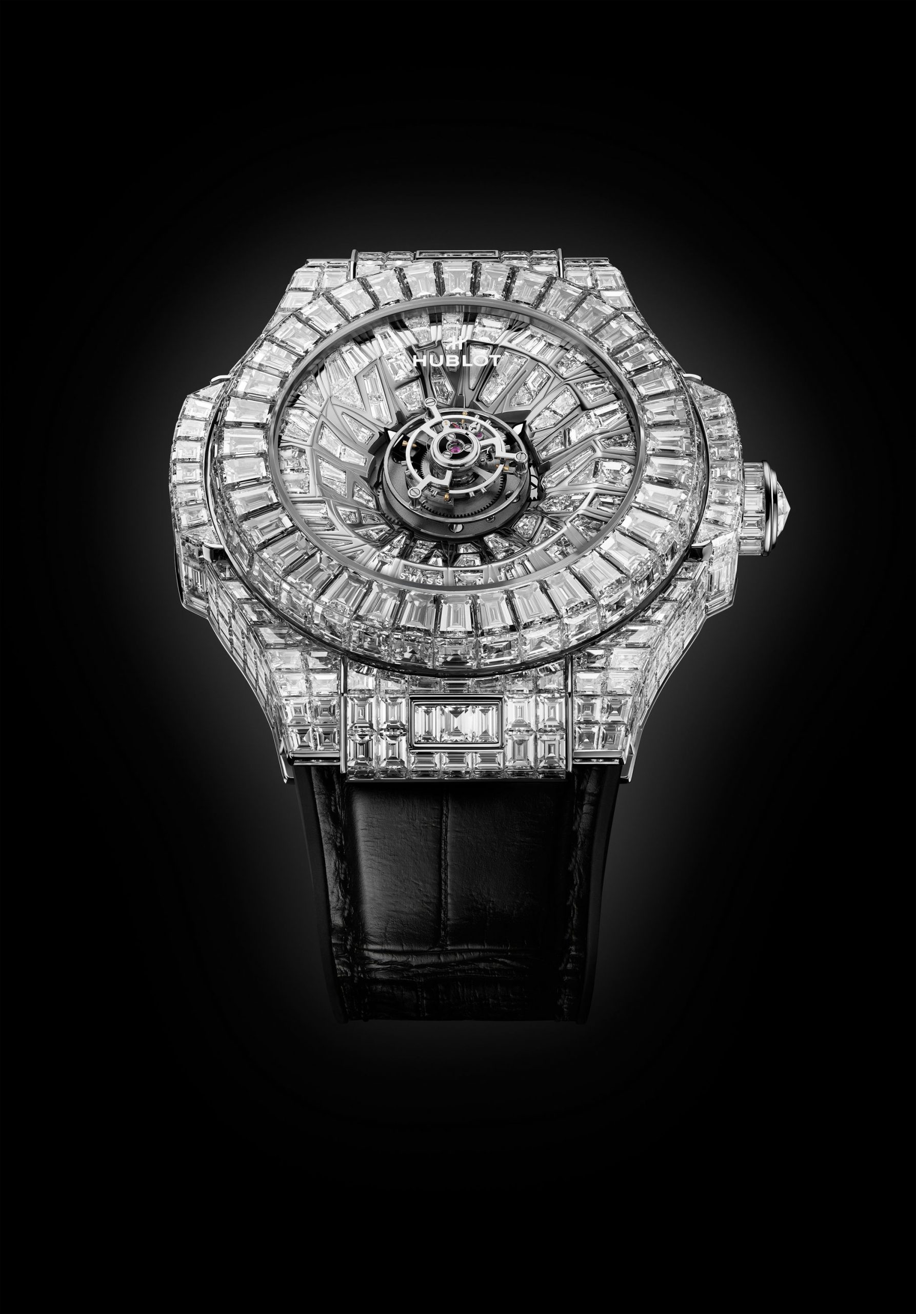 Hublot lanza un reloj cubierto de diamantes 
