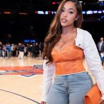 El clutch de Jordyn Woods que supuestamente llevó a los Knicks a la victoria