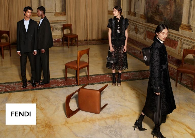 ¿Y si compartir ropa fuera la forma más íntima de amar? Así luce la nueva campaña de Fendi