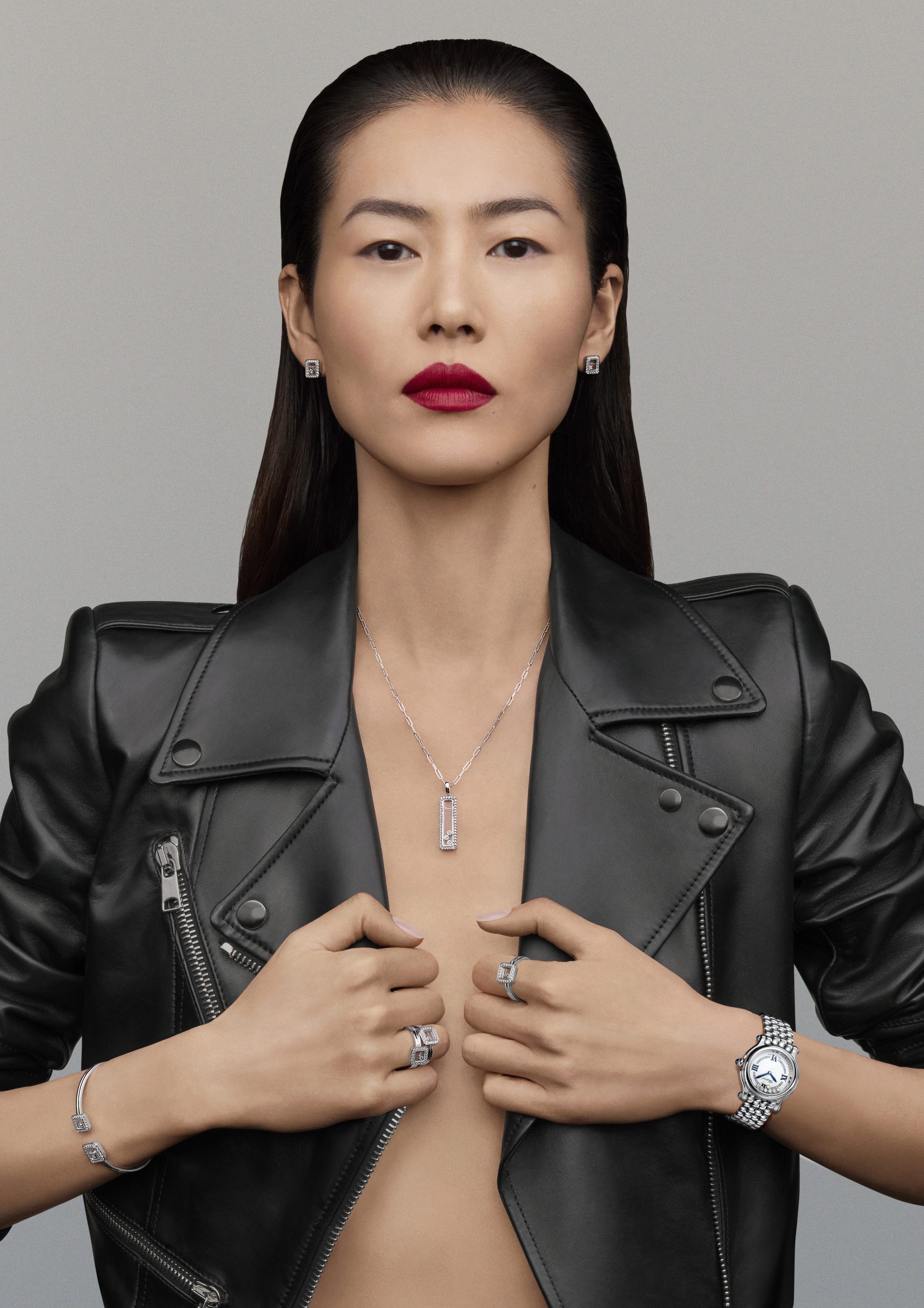 Chopard celebra 50 años de Happy Diamonds con Bella Hadid y Liu Wen