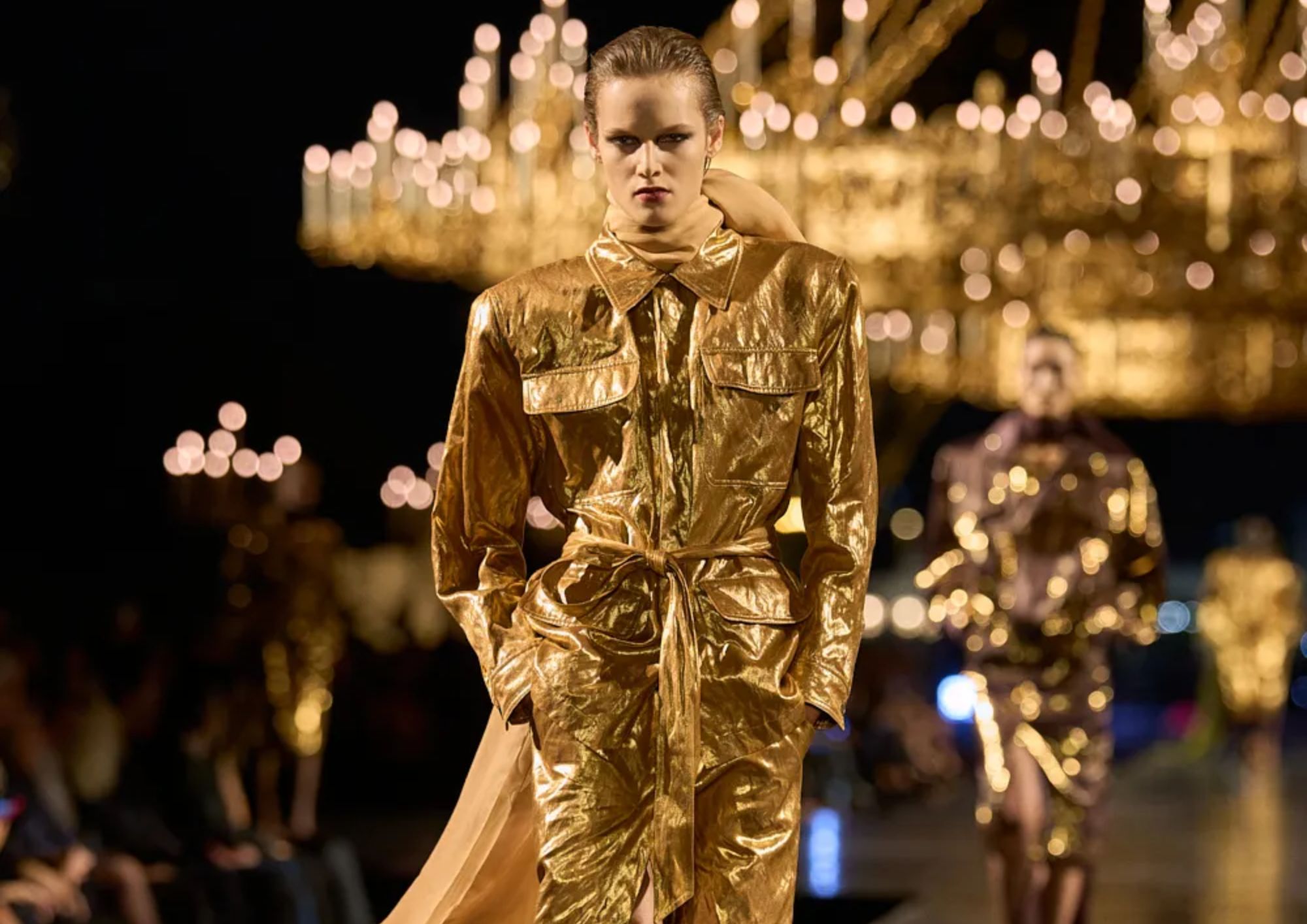 Saint Laurent Spring 2027: un adiós muy hermoso
